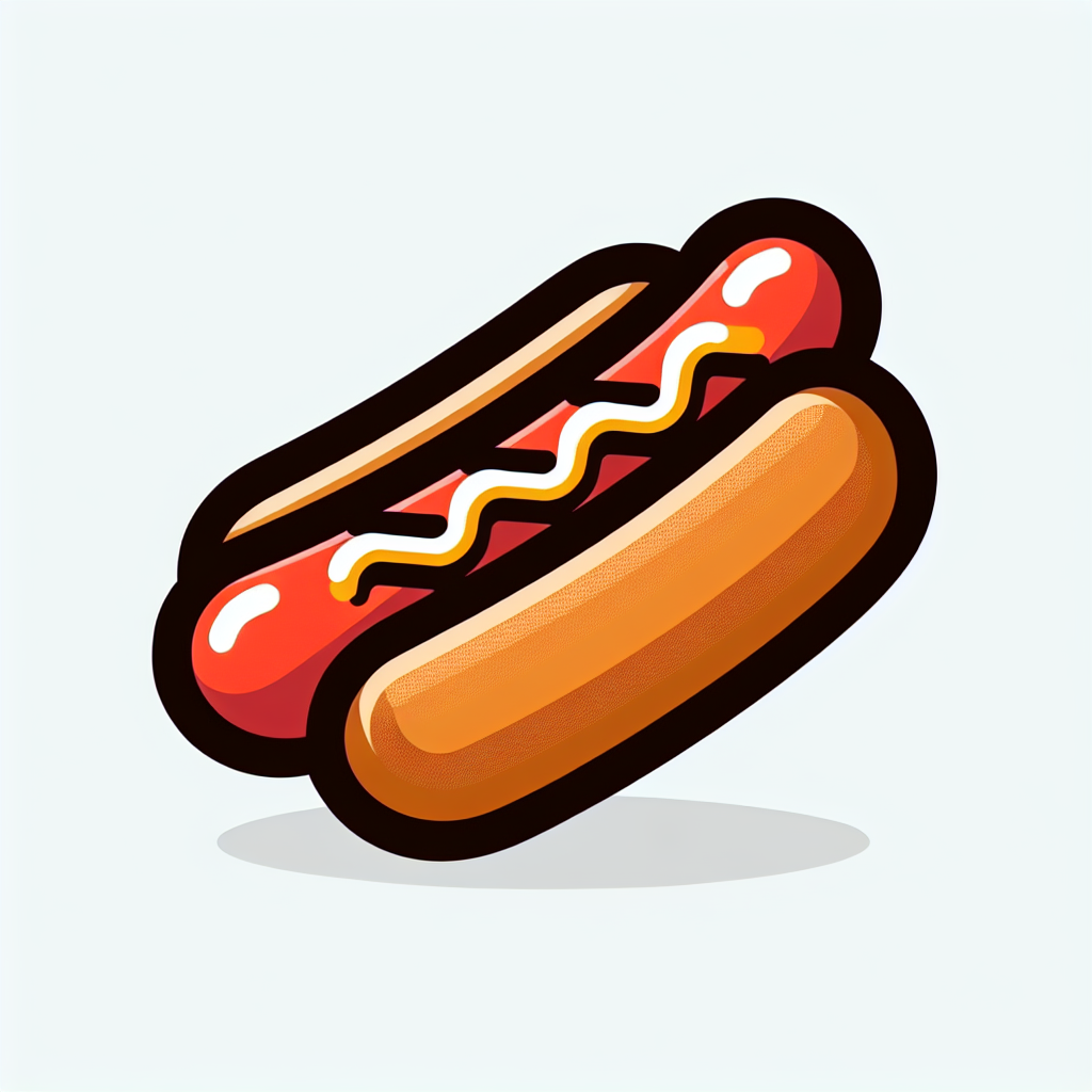 a chicago hotdog emote