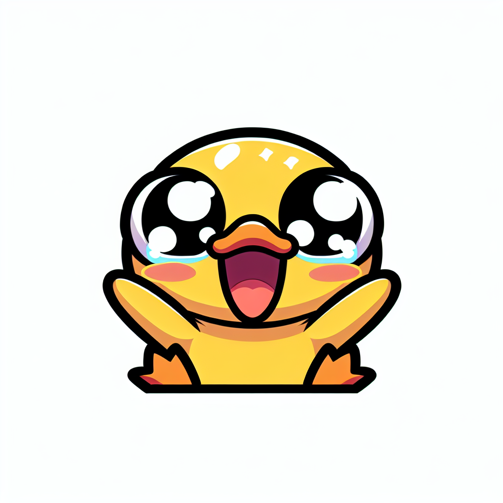 a happy ducky
