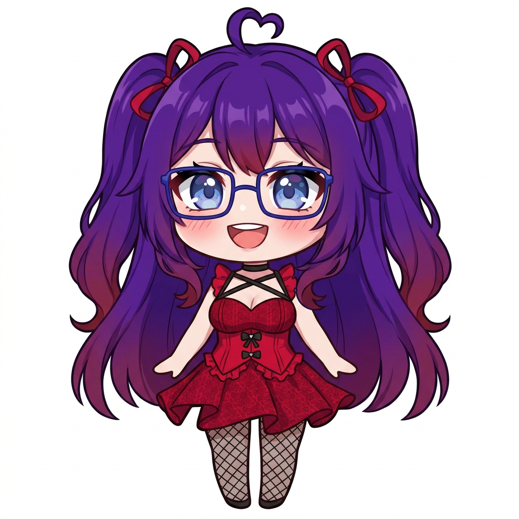 this character smiling in the same pose