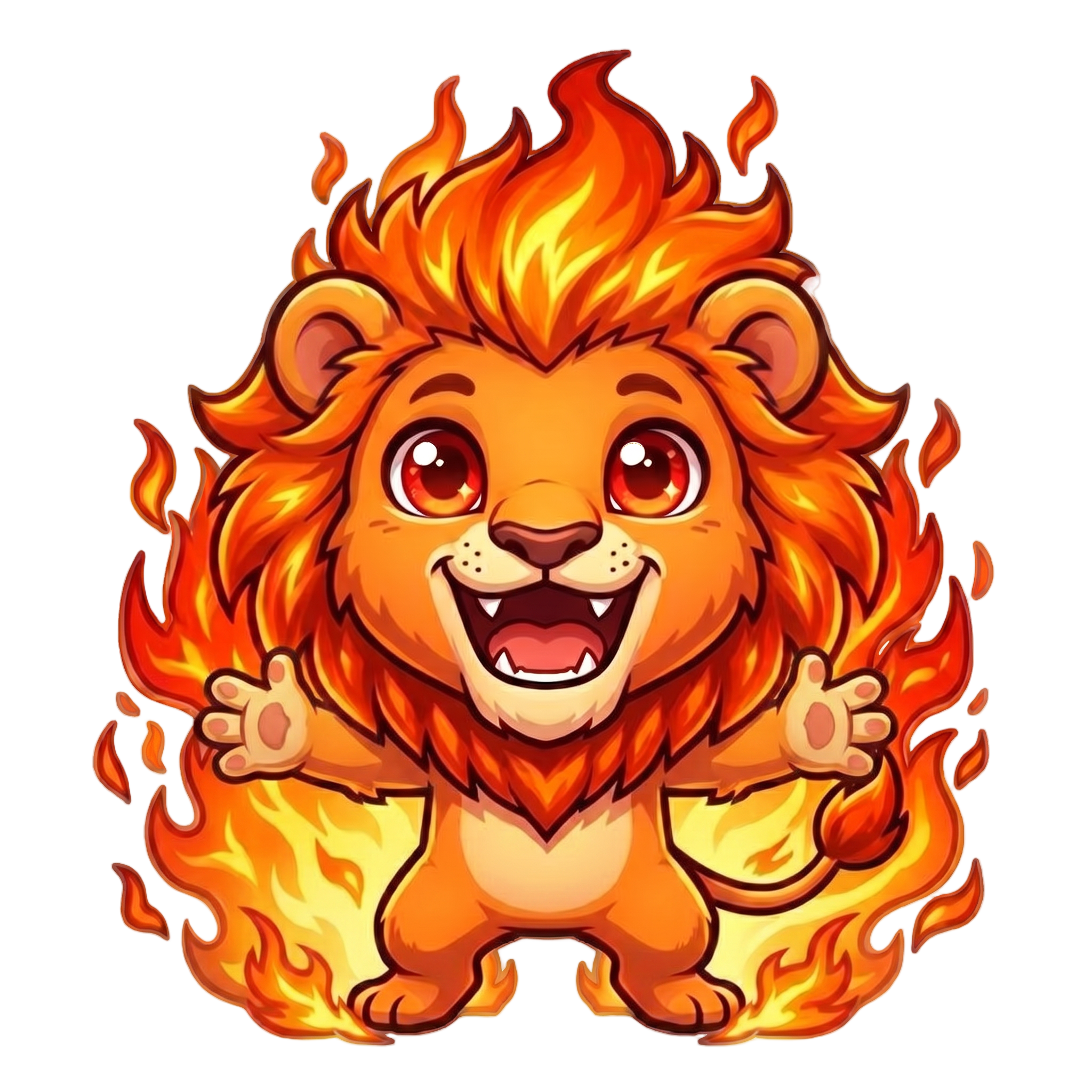 remove the smoke, happy body expression, open hands, arms out