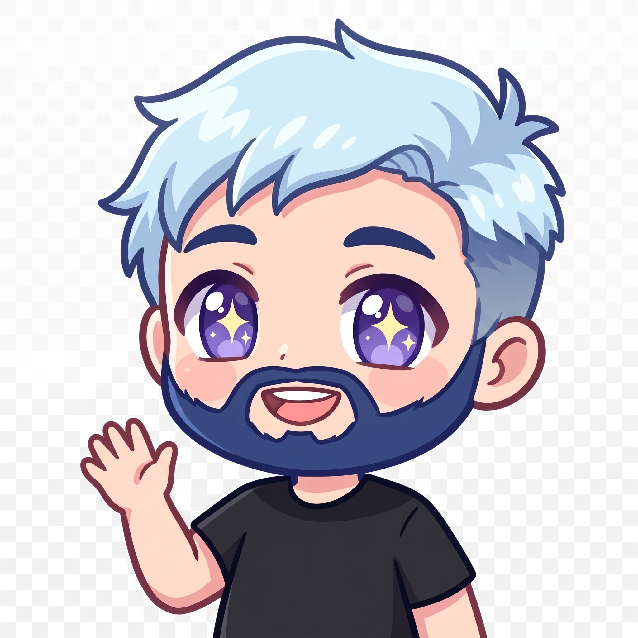 remove the background and make the hair shorter on the sides
