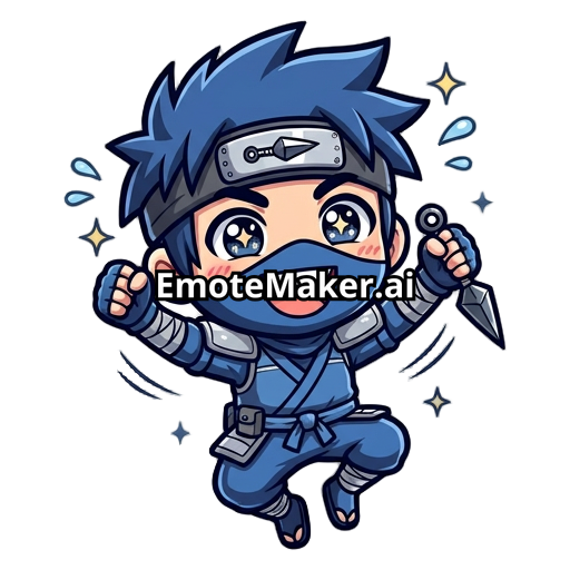 i want a emote that look like a shinobi warrior