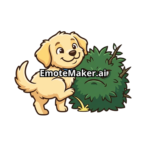 a cute puppy peeing on a mean bush