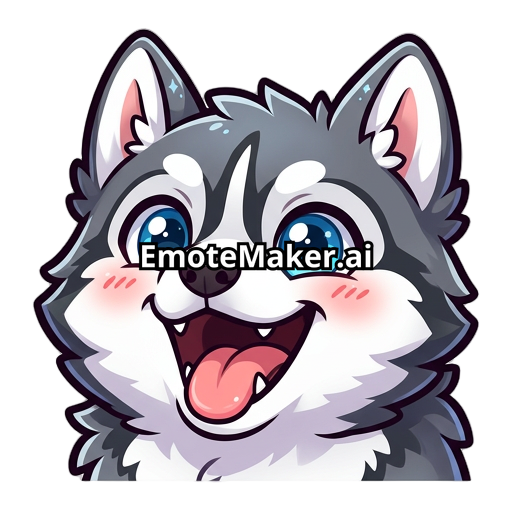 Husky caracter cute