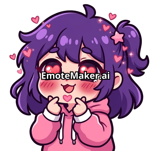 purple hair girl