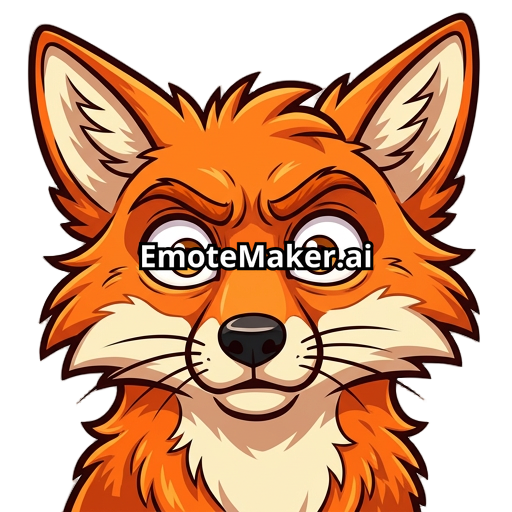 Furry fox staring