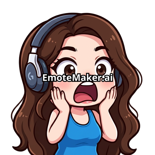 long haired brunette girl with a blue tank top wearing headphones