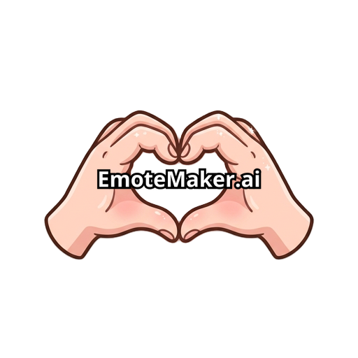cute hand heart
