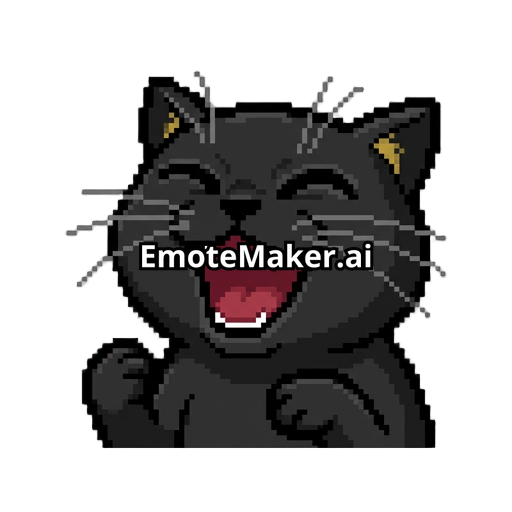 A black cat