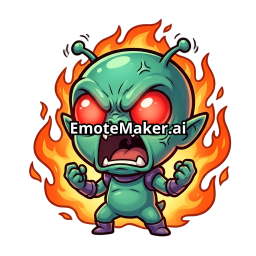 An angry alien