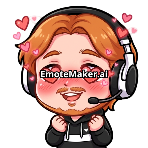 ginger white mail with a small mostcahe beard and black and white headset