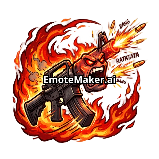 Guns firing
