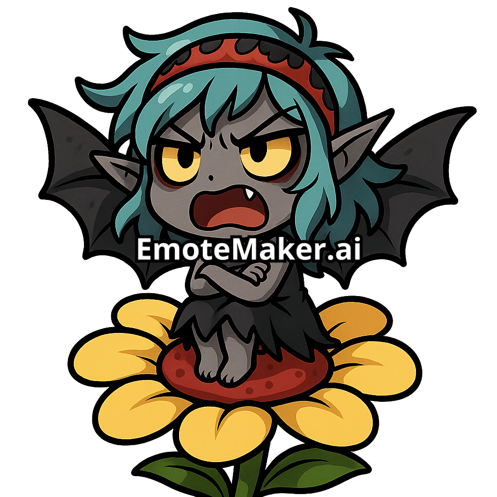 Apocalypse Fairy sitting on flower