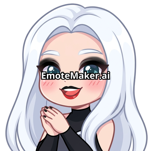 NP The Leader. she has long Diamond white hair, and her skin tone is lighter. and she has Black up lips and Red down lips, black eyeshadow, eyes color is Blue Green. and she has black eyeshadow, and Black nails. and her eyebrow is white. No piercings and No tail ring and No earring.